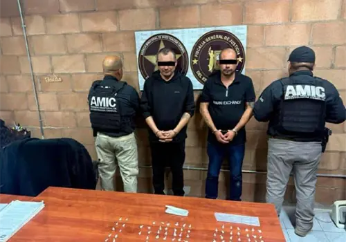 Dos detenidos tras persecución en San Luis Río Colorado