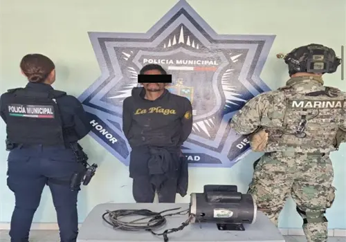 Lo detienen al sur de Ciudad Obregón por robo a comercio