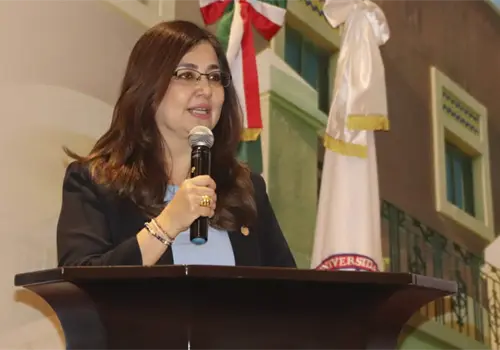 Resalta rectora logros de Unison en su 46 aniversario Resalta rectora logros de Unison en su 46 aniversario