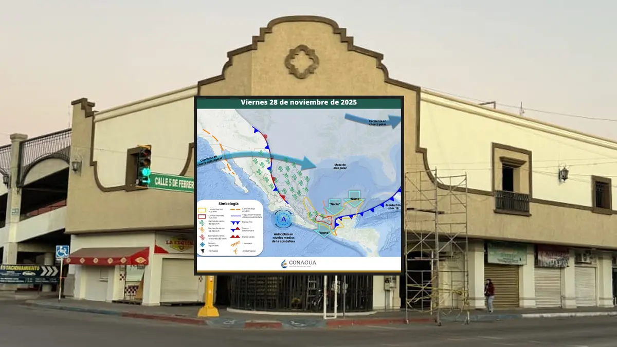 Clima en Sonora hoy, 28 de noviembre: Frente frío llega mañana con vientos fuertes y bajas temperaturas