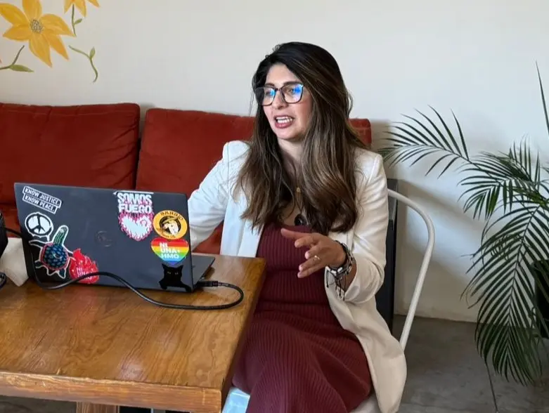 Lizette Sandoval Meneses, vocera de Observatoría Todas MX en Sonora