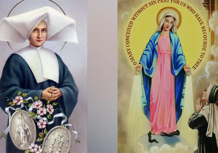 Santoral de hoy, 28 de noviembre: Santa Catalina Labouré: vidente de la Medalla Milagrosa