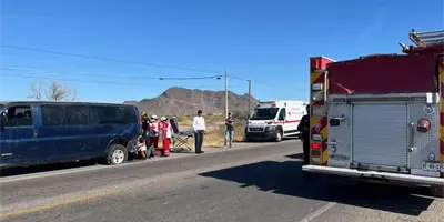 Se lesionan 16 jornaleros por accidente vial