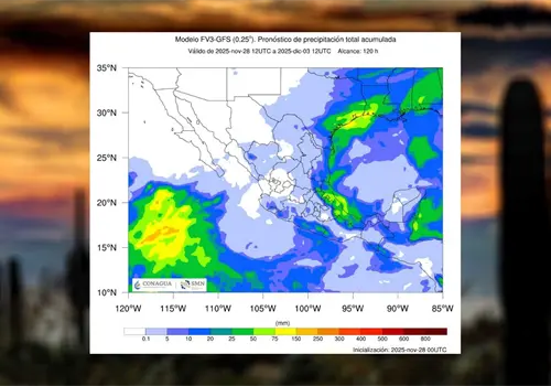 Clima en Sonora hoy sábado 29 de noviembre: fin de semana con nublados parciales y ambiente frío