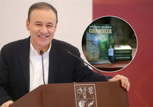 Alfonso Durazo reconoce a López Obrador por cumplir su promesa y presentar el libro "Grandeza"