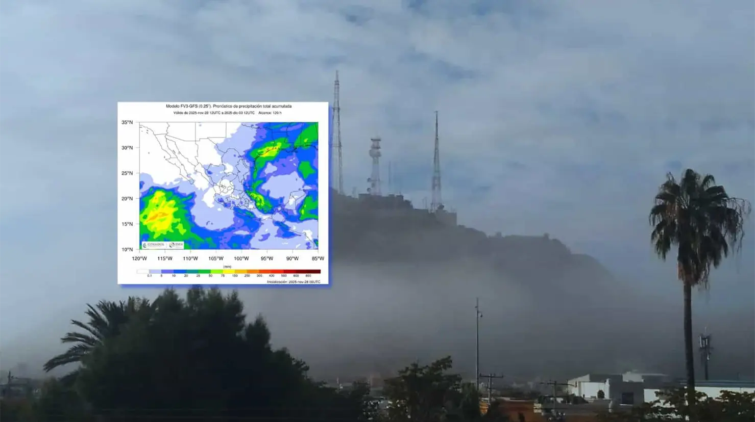 Clima en Hermosillo hoy 1 de diciembre; se pronostica un día nublado y más frío