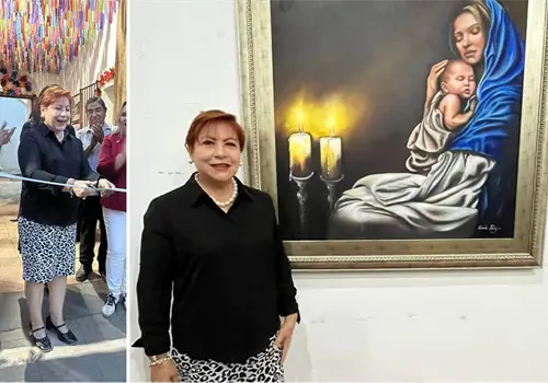 Denia Pérez Ruiz inaugura colección Infinitos Colores de Luz y Sombra