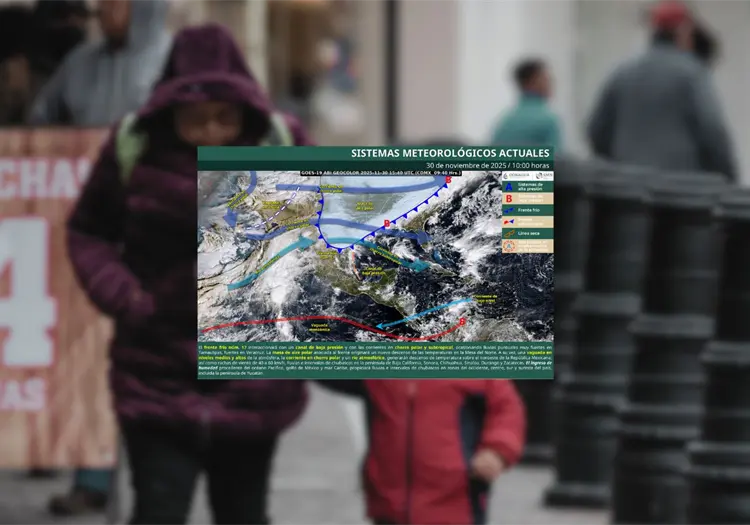 Frente frío 17 azotará a México con temperaturas bajo cero: Estos son los estados más afectados