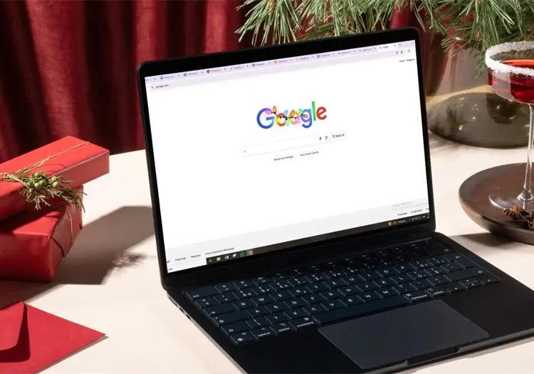Google se pone en modo navideño con un doodle que le da la bienvenida a diciembre