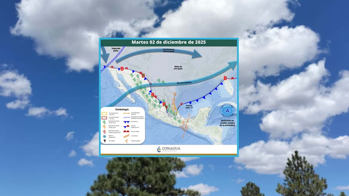 Clima en Sonora hoy, 2 de diciembre: se esperan vientos fuertes, frío extremo y posible nieve