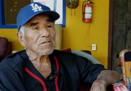 Don Florencio, un anciano en Casa Hogar Mamá Estefana, busca regalos para Navidad Don Florencio, un anciano en Casa Hogar Mamá Estefana, busca regalos para Navidad
