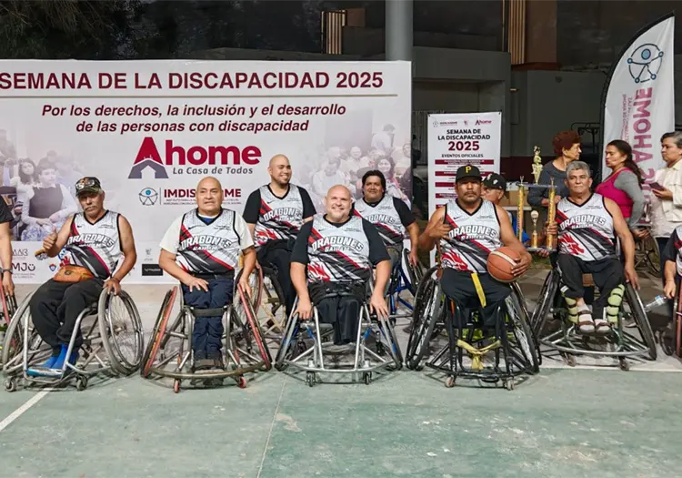Dragones de Obregón destaca en Copa Interestatal de Basquetbol Sobre Silla de Ruedas