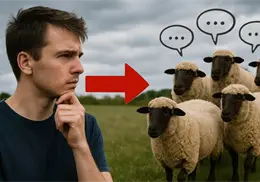 ¿Por qué actuamos como rebaño? Lo que hay detrás del efecto borrego