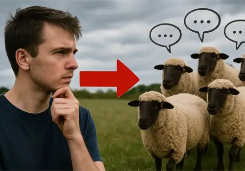 ¿Por qué actuamos como rebaño? Lo que hay detrás del efecto borrego