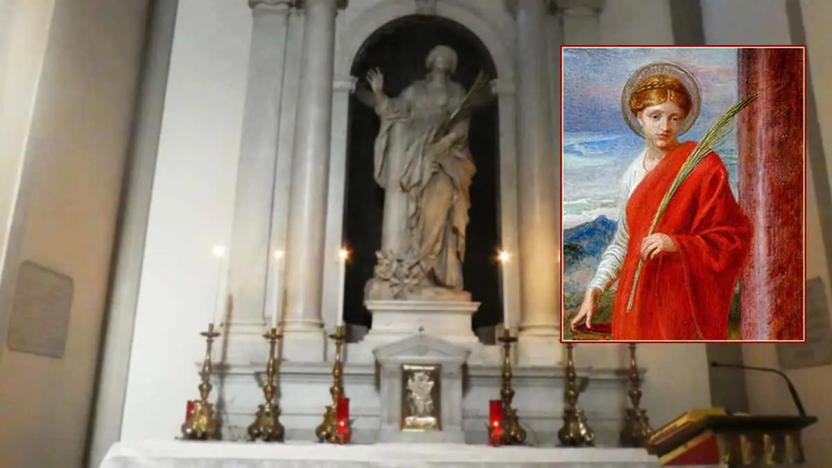 Este 2 de diciembre, la Iglesia Católica celebra a santa Bibiana.