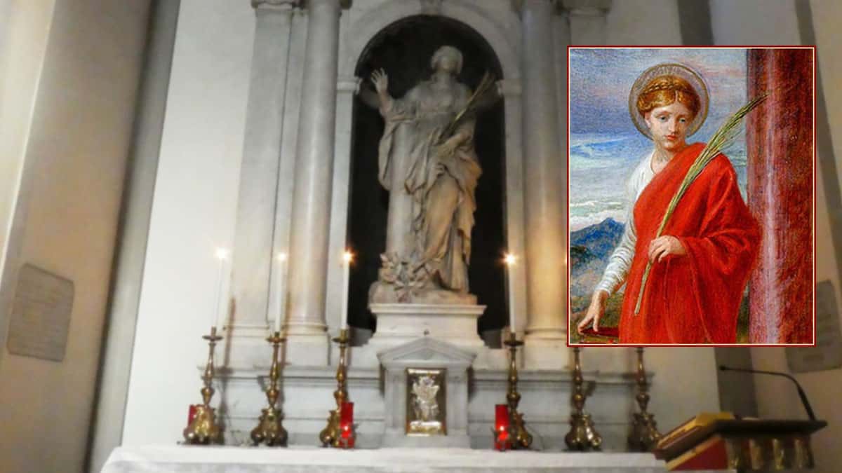 Santoral de hoy, 2 de diciembre: Santa Bibiana, patrona de quienes sufren epilepsia y dolor físico