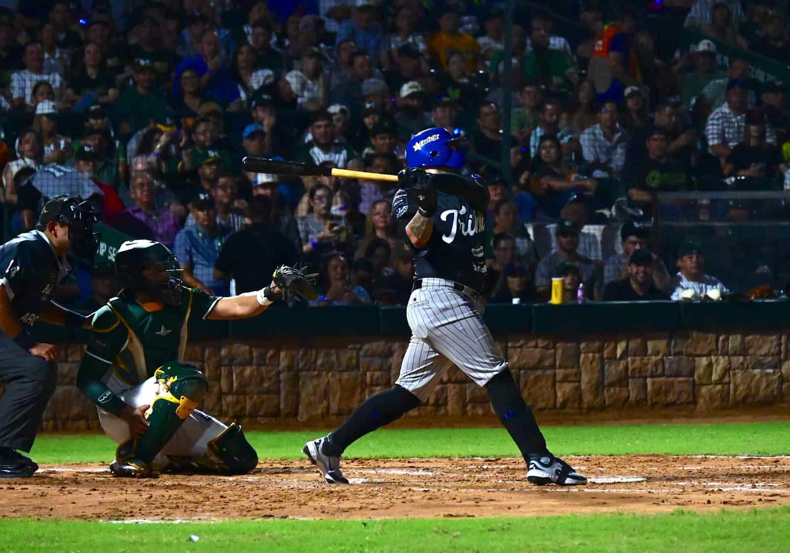 Yaquis de Obregón visita a Cañeros de Los Mochis