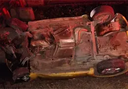 Pierde la vida al chocar el auto que había robado en Ciudad Obregón Pierde la vida al chocar el auto que había robado en Ciudad Obregón