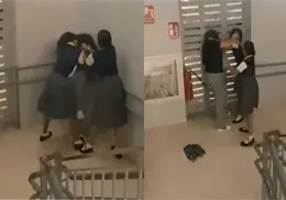 VIDEO | Alumnas golpean a profesora en Panamá