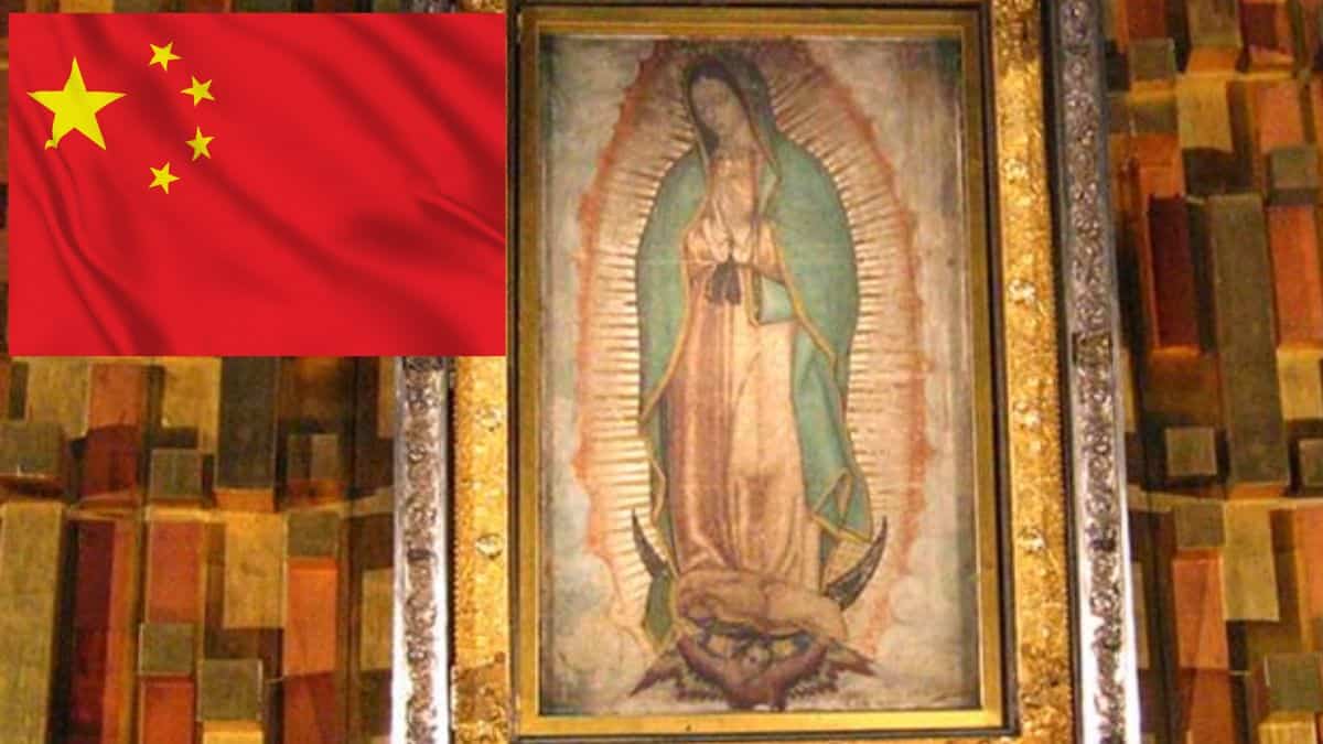 Así fue el día en que un empresario chino compra la imagen de la virgen de Guadalupe por 2 mil pesos