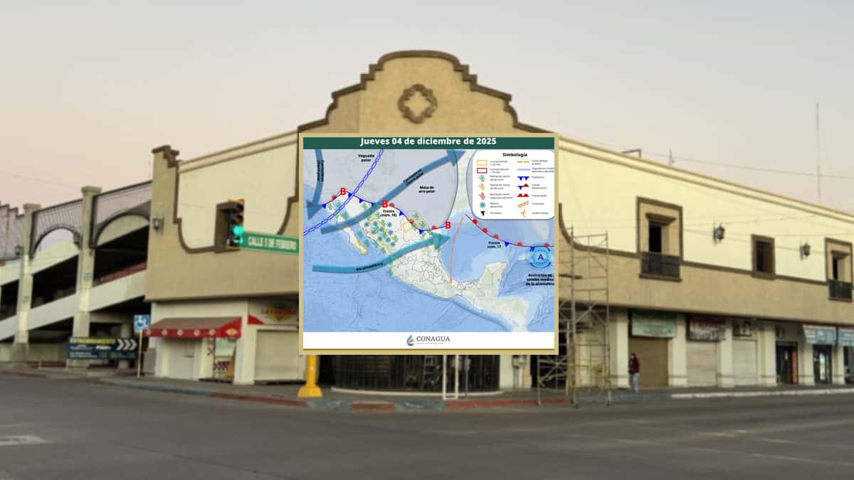 Clima en Sonora hoy, 4 de diciembre: Hay probabilidad de lluvia; conoce el pronóstico para tu ciudad