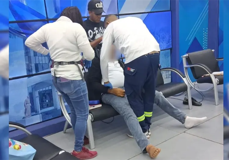 Hombre muere en plena transmisión en vivo durante una entrevista: ¿qué le pasó? | VIDEO