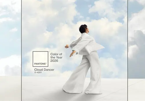 Pantone elige Cloud Dancer como Color del 2026: ¿Cuál es su significado del tono que define al próximo año?