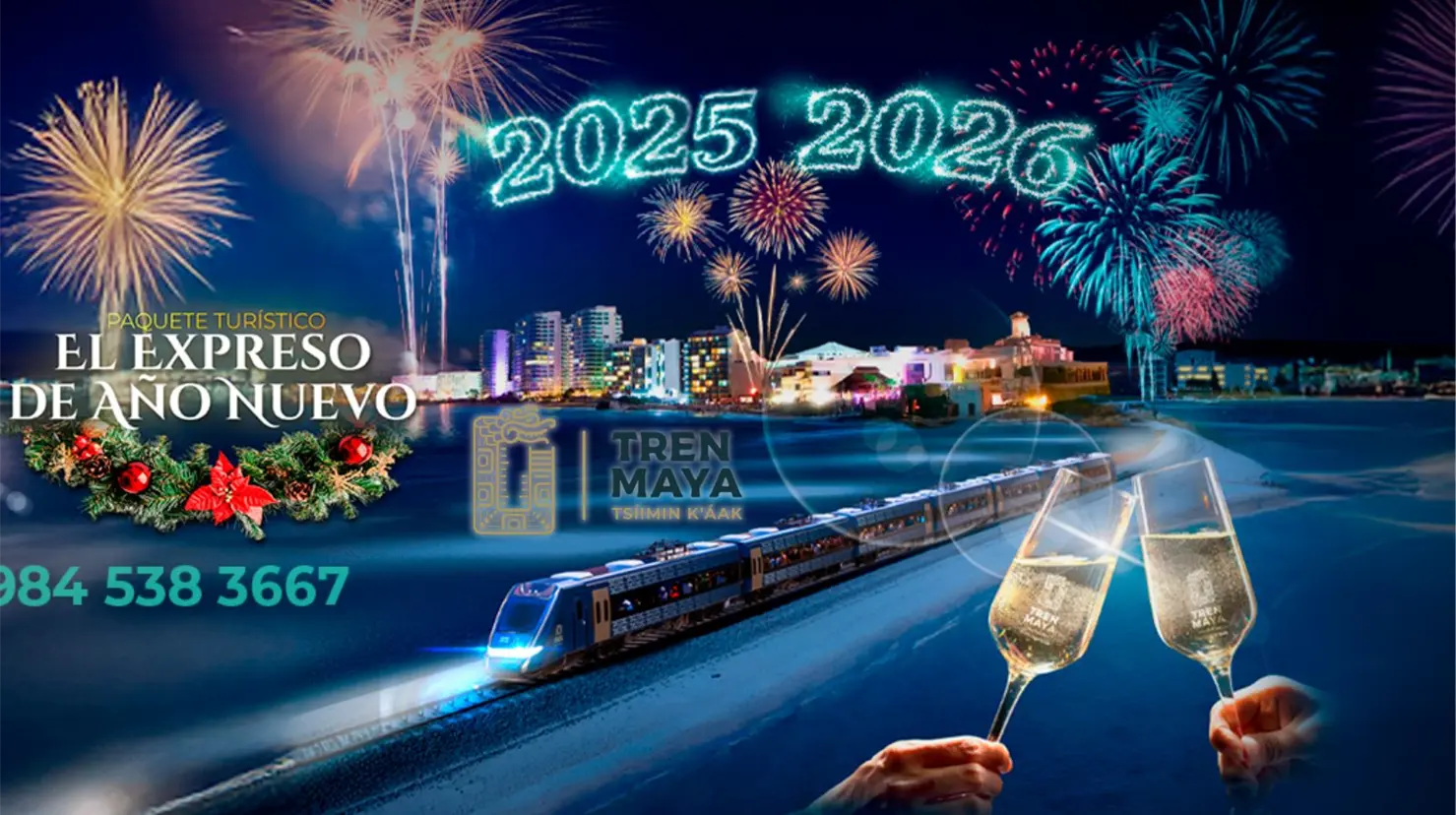 Paquetes navideños del Tren Maya para diciembre 2025: Precios, rutas y cómo reservar