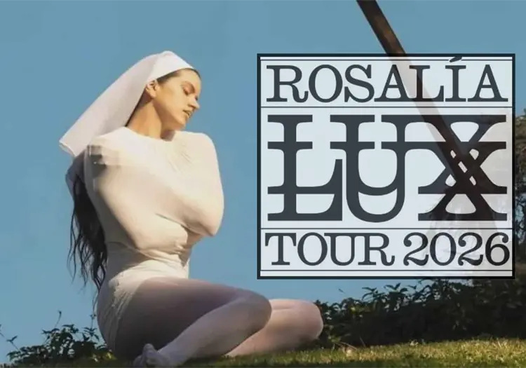 Rosalía vuelve a México con LUX TOUR 2026: Fechas, ciudades, boletos y todo lo que debes saber