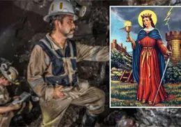 Santoral de hoy, 4 de diciembre: Santa Bárbara, virgen vengada por un rayo y patrona de los mineros