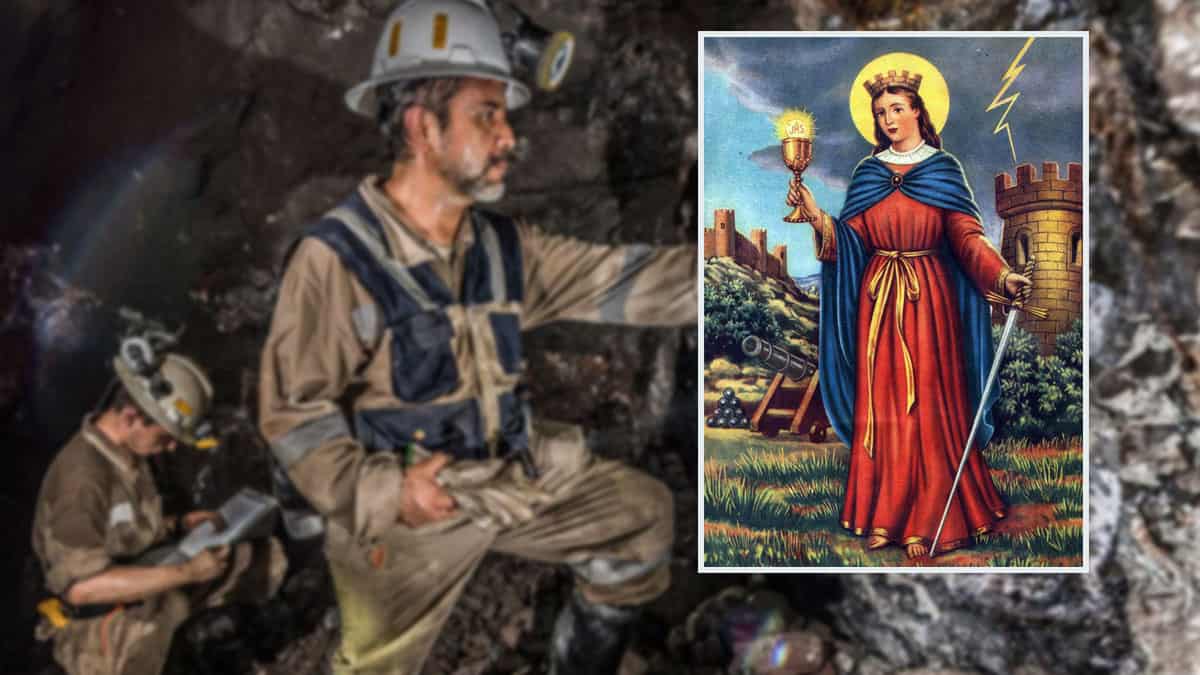 Santoral de hoy, 4 de diciembre: Santa Bárbara, virgen vengada por un rayo y patrona de los mineros