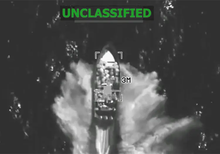 VIDEO | EE.UU. destruye embarcación con drogas en el Pacífico Oriental y mata a cuatro personas