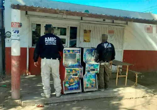 Decomisan tragamonedas en Bácum y San Ignacio Río Muerto Decomisan tragamonedas en Bácum y San Ignacio Río Muerto