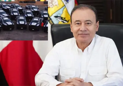 Gobierno de Durazo refuerza su estrategia de seguridad con entrega de patrullas Gobierno de Durazo refuerza su estrategia de seguridad con entrega de patrullas