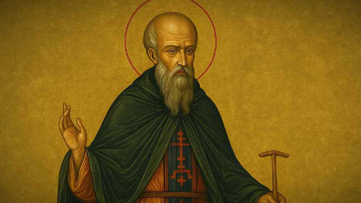 Santoral de hoy, 5 de diciembre: San Sabas, el monje que transformó el desierto
