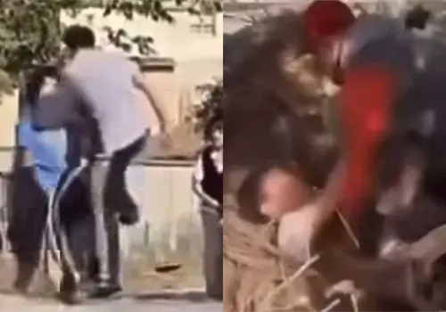 VIDEO | ¿Bien o mal? Padre de familia interviene para salvar a su hijo de un golpeador afuera de su secundaria VIDEO | ¿Bien o mal? Padre de familia interviene para salvar a su hijo de un golpeador afuera de su secundaria
