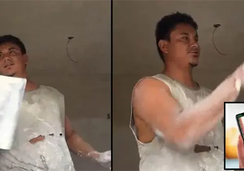 Albañil gana 2.5 millones en Progol, disfruta dos años "de vacaciones" y vuelve a la enyesada | VIDEO Albañil gana 2.5 millones en Progol, disfruta dos años "de vacaciones" y vuelve a la enyesada | VIDEO