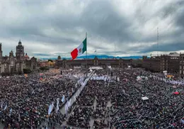 Cientos arriban al Centro Histórico para festejo por 7 años de la 4T: ¿en dónde se puede ver en VIVO? Cientos arriban al Centro Histórico para festejo por 7 años de la 4T: ¿en dónde se puede ver en VIVO?
