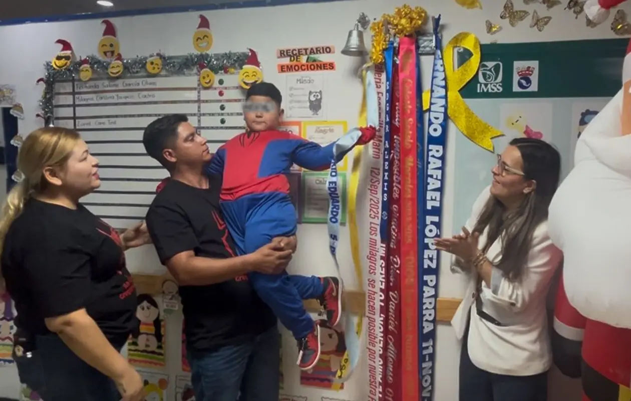 Gregorio tocó la campana por segunda vez.