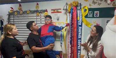 Gregorio hace sonar la campana: venció el cáncer Gregorio hace sonar la campana: venció el cáncer