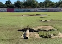 Dañan campo deportivo en Etchojoa; autoridades toman medidas Dañan campo deportivo en Etchojoa; autoridades toman medidas
