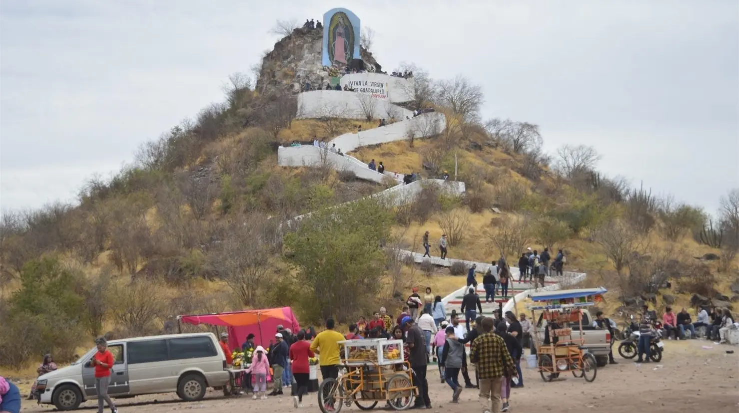 Preparan peregrinar al cerrito de la virgen