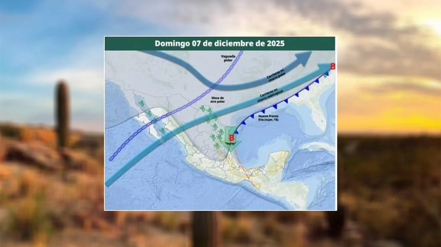 Clima en Sonora hoy domingo 7 de diciembre: Prevén semana con calor, pese a efector del frente frío 18