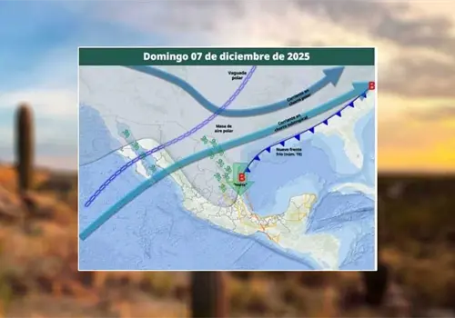 Clima en Sonora hoy domingo 7 de diciembre: Prevén semana con calor, pese a efector del frente frío 18 Clima en Sonora hoy domingo 7 de diciembre: Prevén semana con calor, pese a efector del frente frío 18