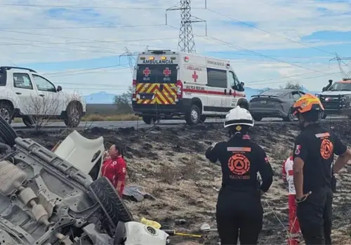 Comunicado del IMSS despierta dudas tras el choque ocurrido en la carretera a Monclova, municipio de Mina