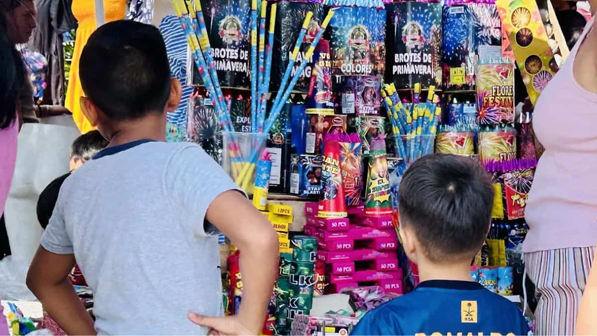 Reduce riesgos al usar pirotecnia estas celebraciones decembrinas