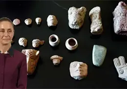 Gobierno de Sheinbaum recupera más de 2 mil piezas arqueológicas; SRE entrega 52 objetos históricos al INAH Gobierno de Sheinbaum recupera más de 2 mil piezas arqueológicas; SRE entrega 52 objetos históricos al INAH