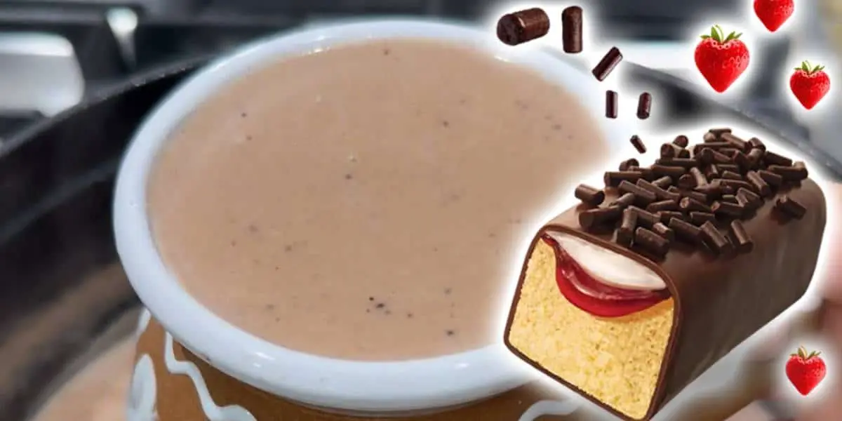 Descubre cómo preparar el viral y delicioso Atole de Gansito / Imagen: Facebook Adylene Familia / Marinela USA