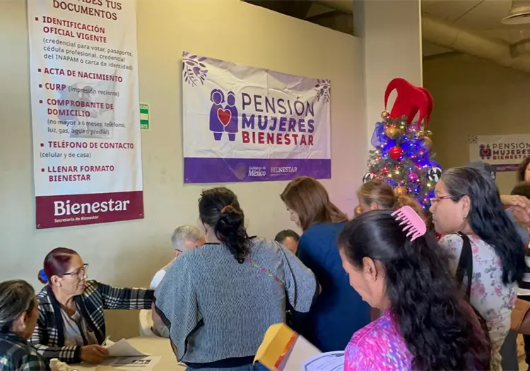 Inscripción anticipada de Mujeres Bienestar