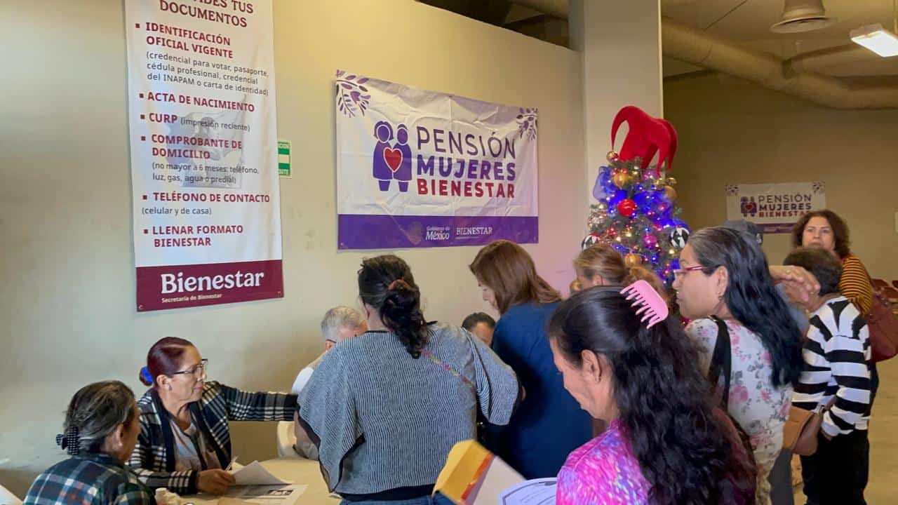 Inscripción anticipada de Mujeres Bienestar